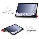 Samsung Galaxy Tab A11 Plus A11+ A9 Plus A9+ Tri-fold PU