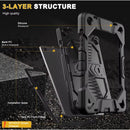 Samsung Galaxy Tab A9 Rugged Shockproof Case with Kickstand