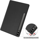 Samsung Galaxy Tab S10 Plus PU Leather Case with Pen Holder