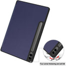 Samsung Galaxy Tab S10 Plus PU Leather Case with Pen Holder