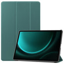 Samsung Galaxy Tab S10 Plus Tri Fold PU Leather Case [Teal]