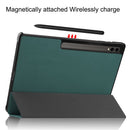 Samsung Galaxy Tab S10 Ultra Tri Fold PU Leather Case