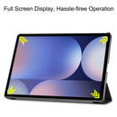 Samsung Galaxy Tab S9 FE+ Designer Tri-fold PU Leather