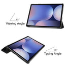 Samsung Galaxy Tab S9 FE+ Designer Tri-fold PU Leather