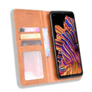 Samsung Galaxy Xcover Pro Wallet Case (Brown) Phone cases