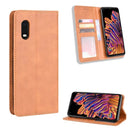 Samsung Galaxy Xcover Pro Wallet Case (Brown) Phone cases