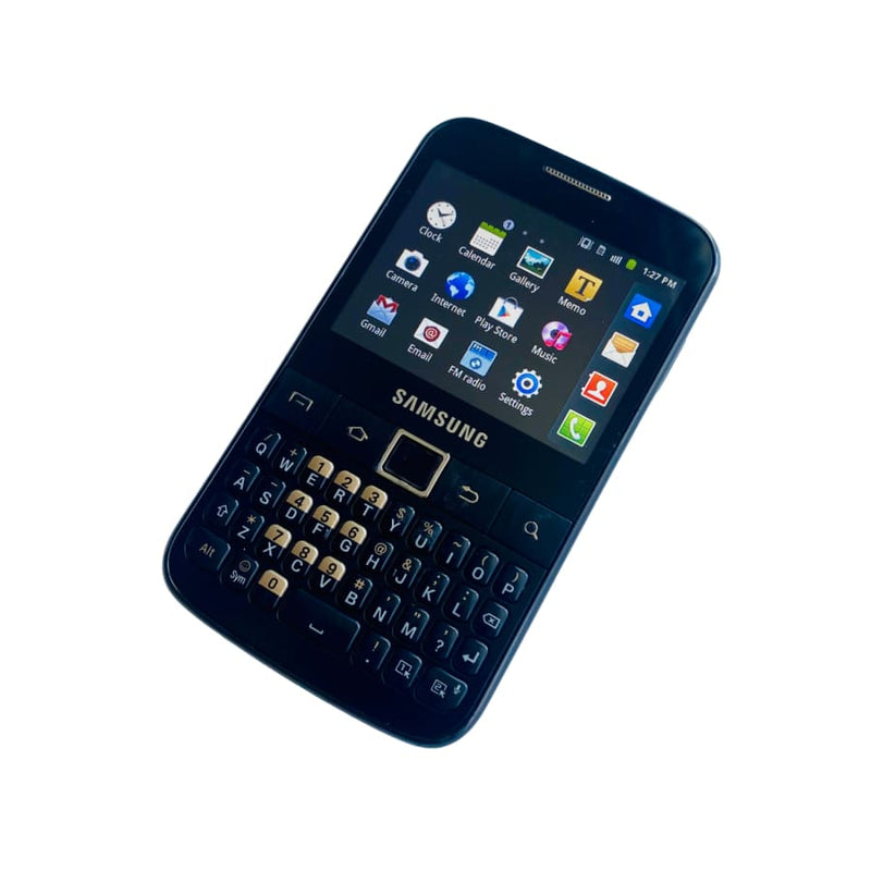 Samsung Galaxy Y Pro 160mb Black - As New - Preowned