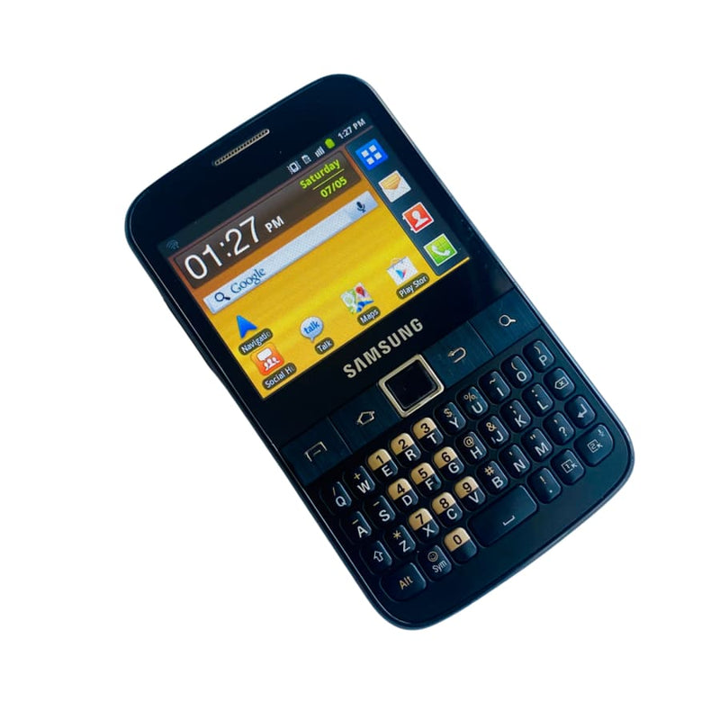 Samsung Galaxy Y Pro 160mb Black - As New - Preowned