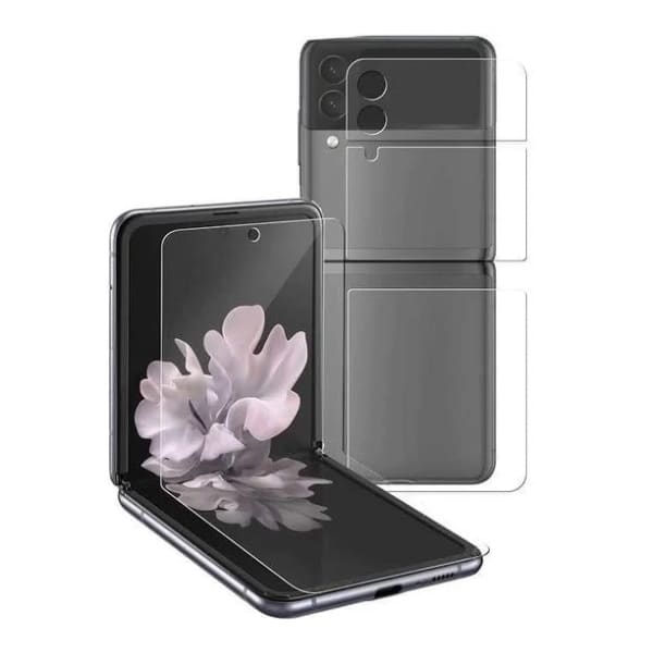 Samsung Galaxy Z Flip 4 Screen Protector (3 in 1 Packs x 2)