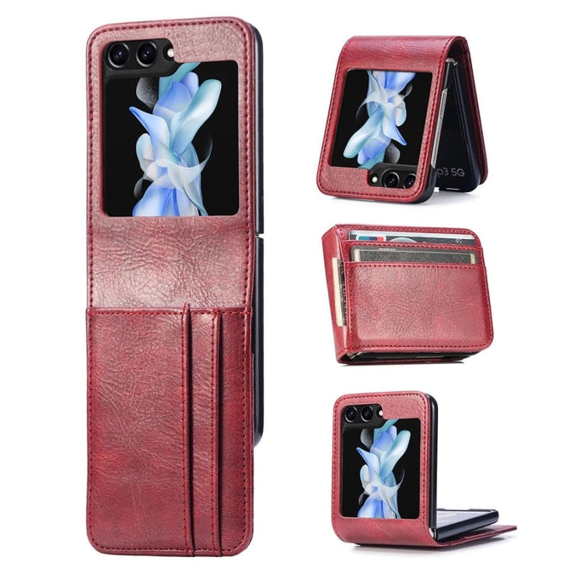Samsung Galaxy Z Flip 5 Case (5 colours available) Maroon
