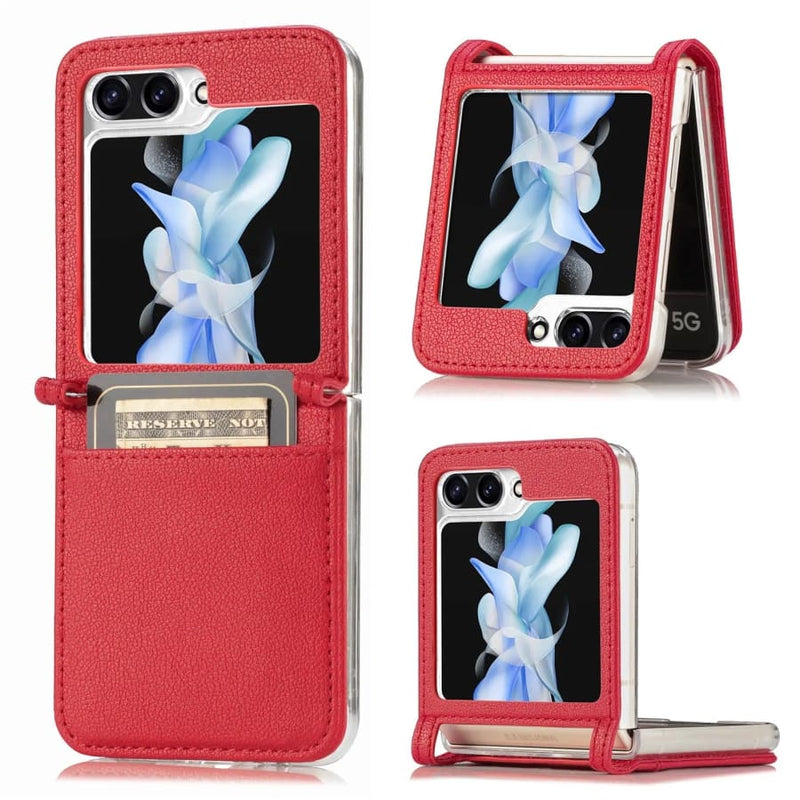 Samsung Galaxy Z Flip 6 / Z Flip 5 Case - Red