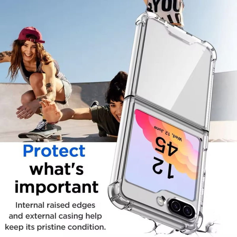 Samsung Galaxy Z Flip 6 Case (Clear) - Phone cases