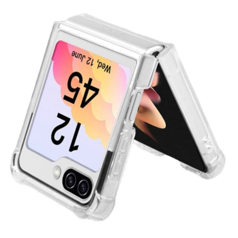 Samsung Galaxy Z Flip 6 Silicone Case (Clear) - Phone cases