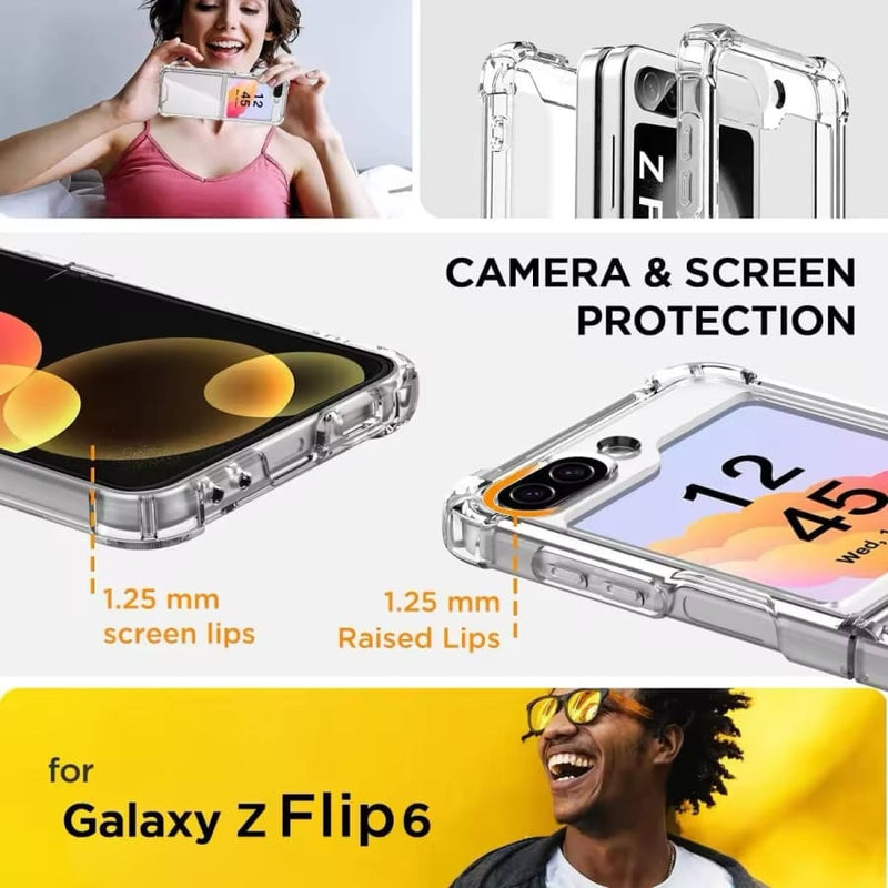 Samsung Galaxy Z Flip 6 Case (Clear) - Phone cases