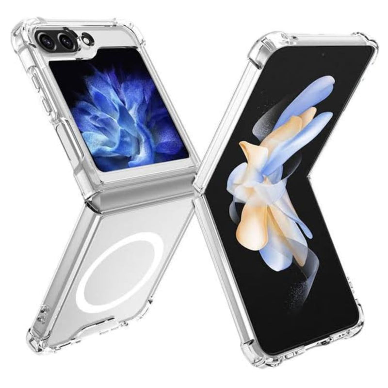 Samsung Galaxy Z Flip 6 Silicone Case (Clear) - Phone cases