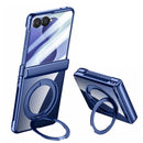 Samsung Galaxy Z Flip 8 Clear Magnetic Case - 360° Rotating