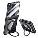 Samsung Galaxy Z Flip 8 Clear Magnetic Case - 360° Rotating