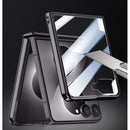 Samsung Galaxy Z Flip 8 Clear Magnetic Case - 360° Rotating