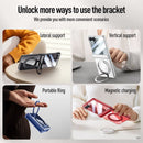 Samsung Galaxy Z Flip 8 Clear Magnetic Case - 360° Rotating