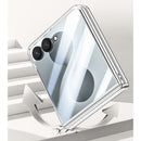 Samsung Galaxy Z Flip 8 Clear Magnetic Case - 360° Rotating