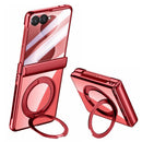 Samsung Galaxy Z Flip 8 Clear Magnetic Case - 360° Rotating