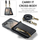 Samsung Galaxy Z Flip 8 DG.MING Crossbody Wallet Case
