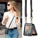 Samsung Galaxy Z Flip 8 DG.MING Crossbody Wallet Case