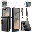 Samsung Galaxy Z Flip 8 DG.MING Crossbody Wallet Case