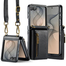 Samsung Galaxy Z Flip 8 DG.MING Crossbody Wallet Case