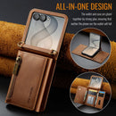 Samsung Galaxy Z Flip 8 DG.MING Crossbody Wallet Case