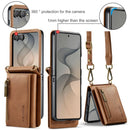 Samsung Galaxy Z Flip 8 DG.MING Crossbody Wallet Case