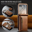 Samsung Galaxy Z Flip 8 DG.MING Crossbody Wallet Case