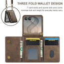 Samsung Galaxy Z Flip 8 DG.MING Crossbody Wallet Case