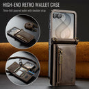 Samsung Galaxy Z Flip 8 DG.MING Crossbody Wallet Case