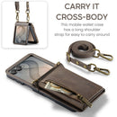 Samsung Galaxy Z Flip 8 DG.MING Crossbody Wallet Case