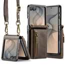 Samsung Galaxy Z Flip 8 DG.MING Crossbody Wallet Case