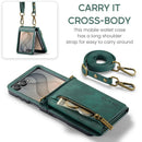 Samsung Galaxy Z Flip 8 DG.MING Crossbody Wallet Case