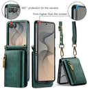 Samsung Galaxy Z Flip 8 DG.MING Crossbody Wallet Case