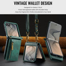 Samsung Galaxy Z Flip 8 DG.MING Crossbody Wallet Case