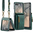 Samsung Galaxy Z Flip 8 DG.MING Crossbody Wallet Case