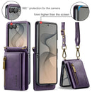 Samsung Galaxy Z Flip 8 DG.MING Crossbody Wallet Case