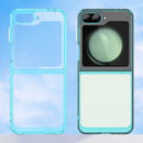 Samsung Galaxy Z Flip7 FE Soft TPU Bumper Case [Clear Blue]