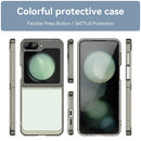 Samsung Galaxy Z Flip7 FE Soft TPU Bumper Case [Clear Grey]