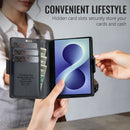 Samsung Galaxy Z Fold 8 CaseMe Retro Wallet Case [Black] 4