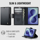 Samsung Galaxy Z Fold 8 CaseMe Retro Wallet Case [Black] 2