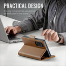 Samsung Galaxy Z Fold 8 CaseMe Retro Wallet Case [Brown] 6