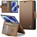 Samsung Galaxy Z Fold 8 CaseMe Retro Wallet Case [Brown] 1