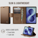 Samsung Galaxy Z Fold 8 CaseMe Retro Wallet Case [Brown] 2