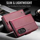 Samsung Galaxy Z Fold 8 CaseMe Retro Wallet Case [Maroon] 3