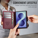 Samsung Galaxy Z Fold 8 CaseMe Retro Wallet Case [Maroon] 4